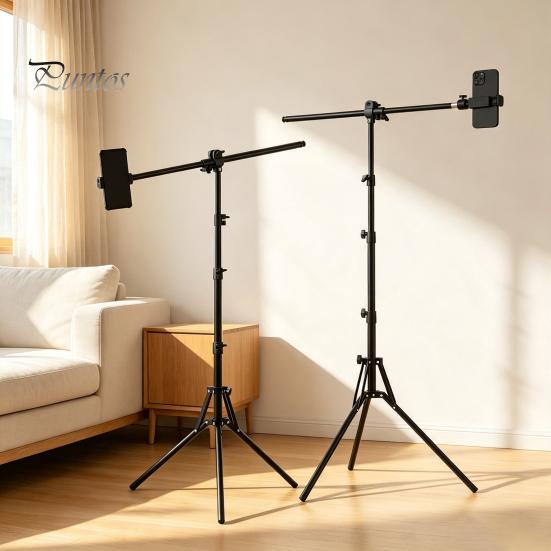 Hairdressing Training Wig Stand 0.5/1.6M Mannequin Head Stand, Height Adjustable Display Tripod for Cosmetology, Training, Styling Hair Perming