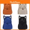 Polyester Sports Drawstring Backpack For Men Women Outdoor Travel Lightweight Waterresistant Storage Bag
