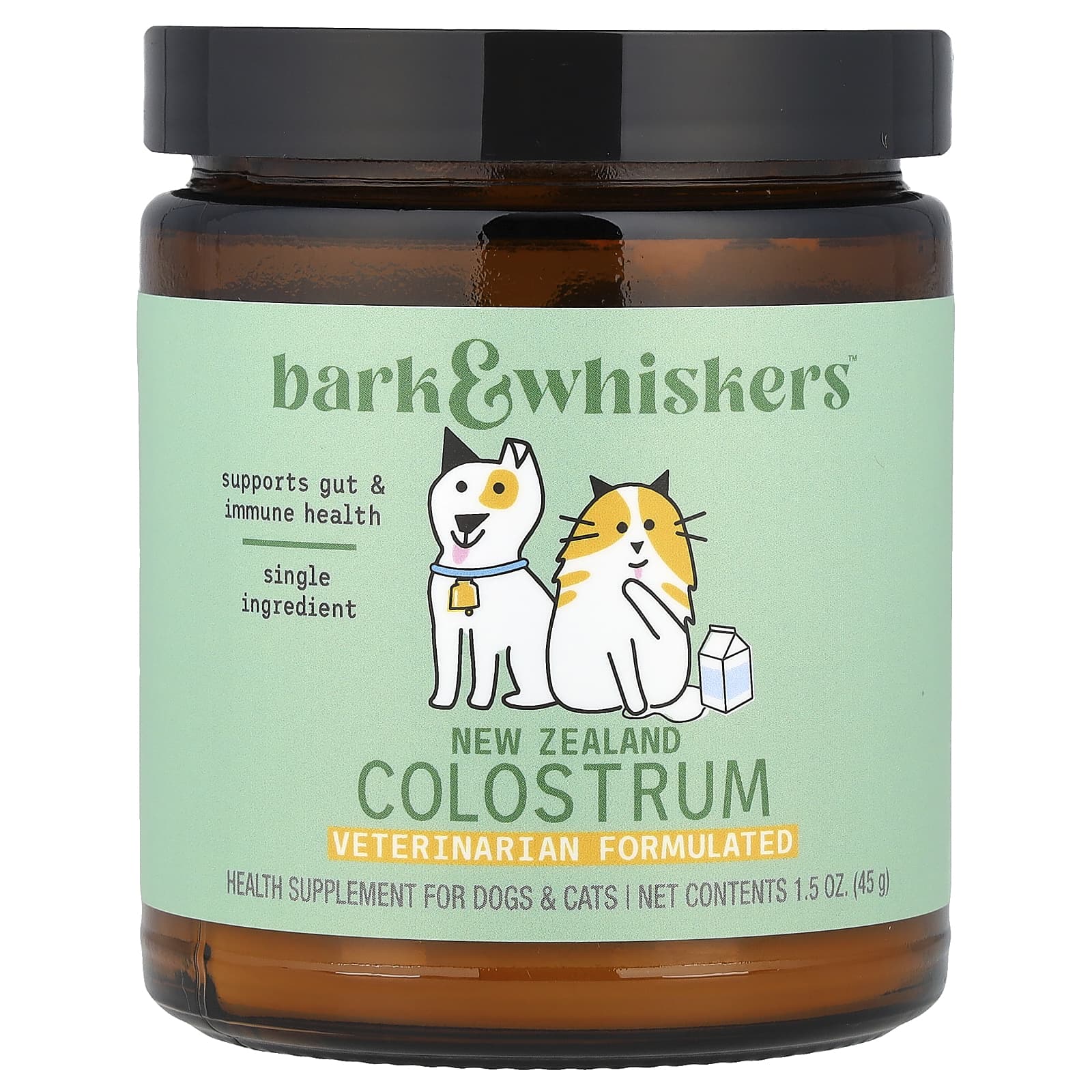 

Dr. Mercola,New Zealand Colostrum, Puppies & Cats, 45G (1.5Oz)