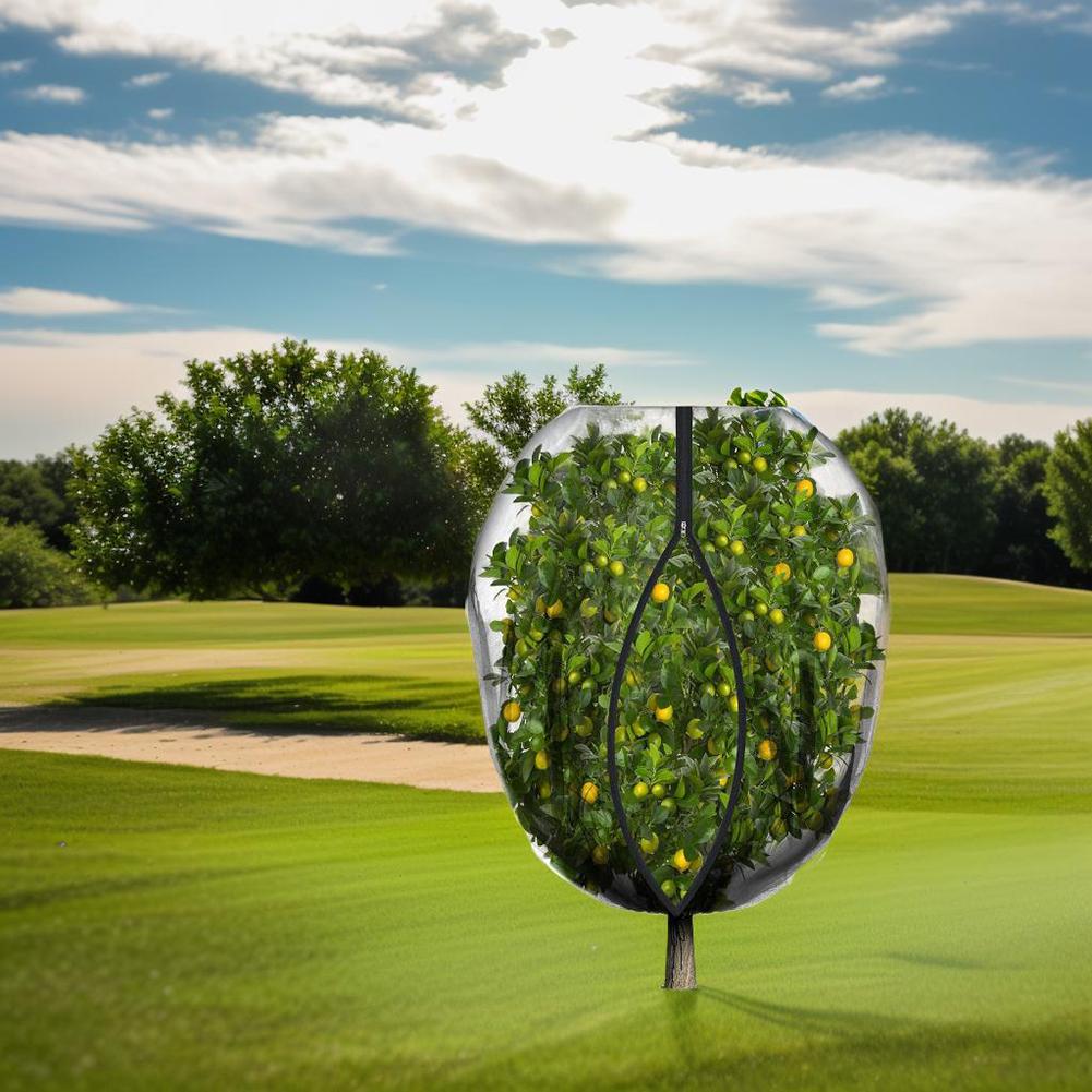 Black Breathable Plant Net Plant Cover Zipper Garden Cover Fruit Tree Net 3x4 Meter Size Easy Installation Design