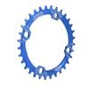 FMFXTR Bike Chainring Bicycle Narrow Wide 104 BCD 32T Round Chainring for Mountain Bike BicycleBlue