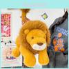 Plush Lion Sleep Pillow Cartoon Animal Decor For Kids And Adults