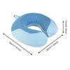 Travel Pillow Head and Neck Support Comfortable Headrest Compact U Shape Memory Foam for Car