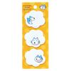 Gakken Stayful 11 Piki No Neko Die-Cut Sticky Note Set Orange AM04877