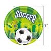 Dekoration mit Fußball-Thema Party Einweg-Geschirrset, Dekorationszubehör für Kindergeburtstagsparty