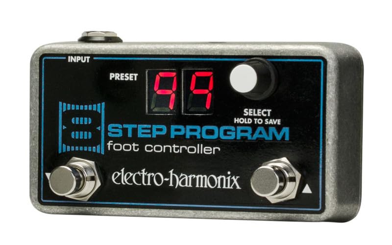 Program Foot Remote Preset Controller Electro-Harmonix 8-Step Controller,
