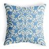 Blue and White Porcelain Style Pillow Cover Retro Home Bedside Wooden Sofa Pillow Cover Cotton Linen Polyester Living Room Chair Cover