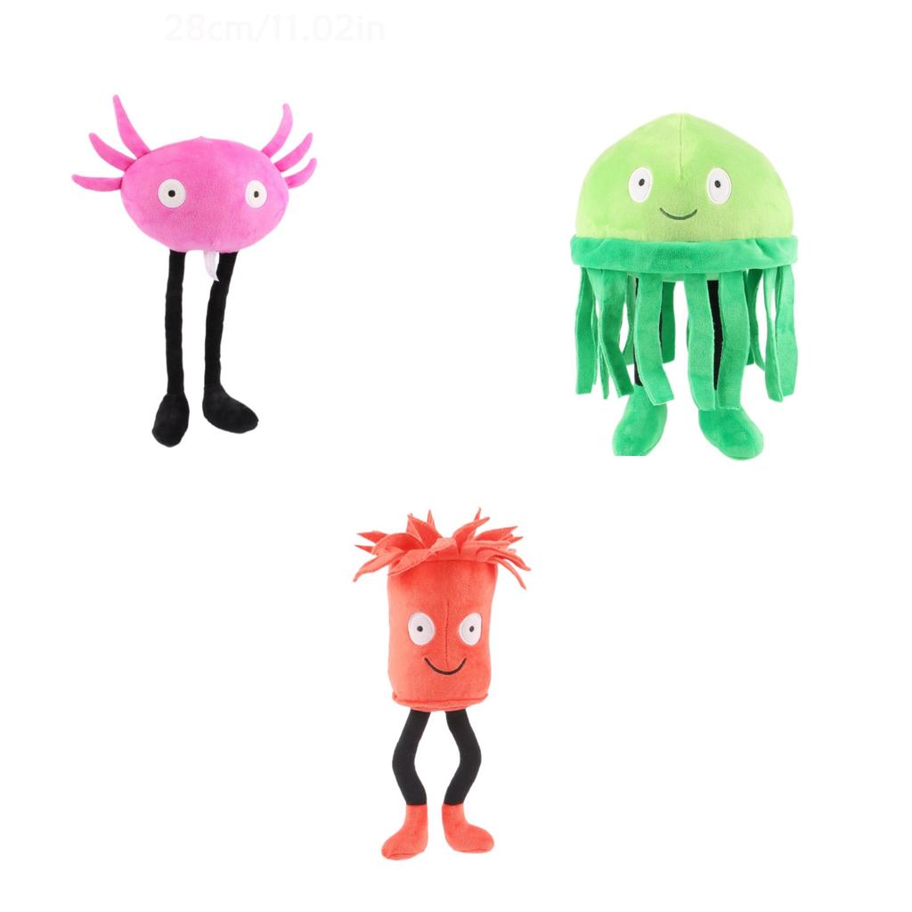 New KinitoPet Plush Electronic Pet Salamander Jellyfish Octopus Doll Game Plush Toy