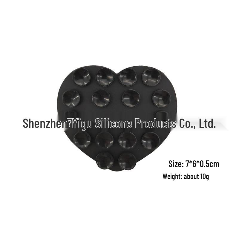 Silicone Phone Holder: Portable, Anti-slip, Stable Suction Cup Back Sticker