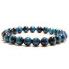 100% Echt Natuurlijk Tijgeroog Armband Mannen Vrouwen 6/8/10/12mm Kwaliteit A Gladde Kralen Steen Armband Yoga Meditatie Armband Voor Hem