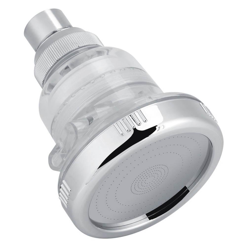 1PC 8cm Panel Overhead Shower Head Filter Element Triple Function 1PC ABS Electroplated Adjustable Booster Head