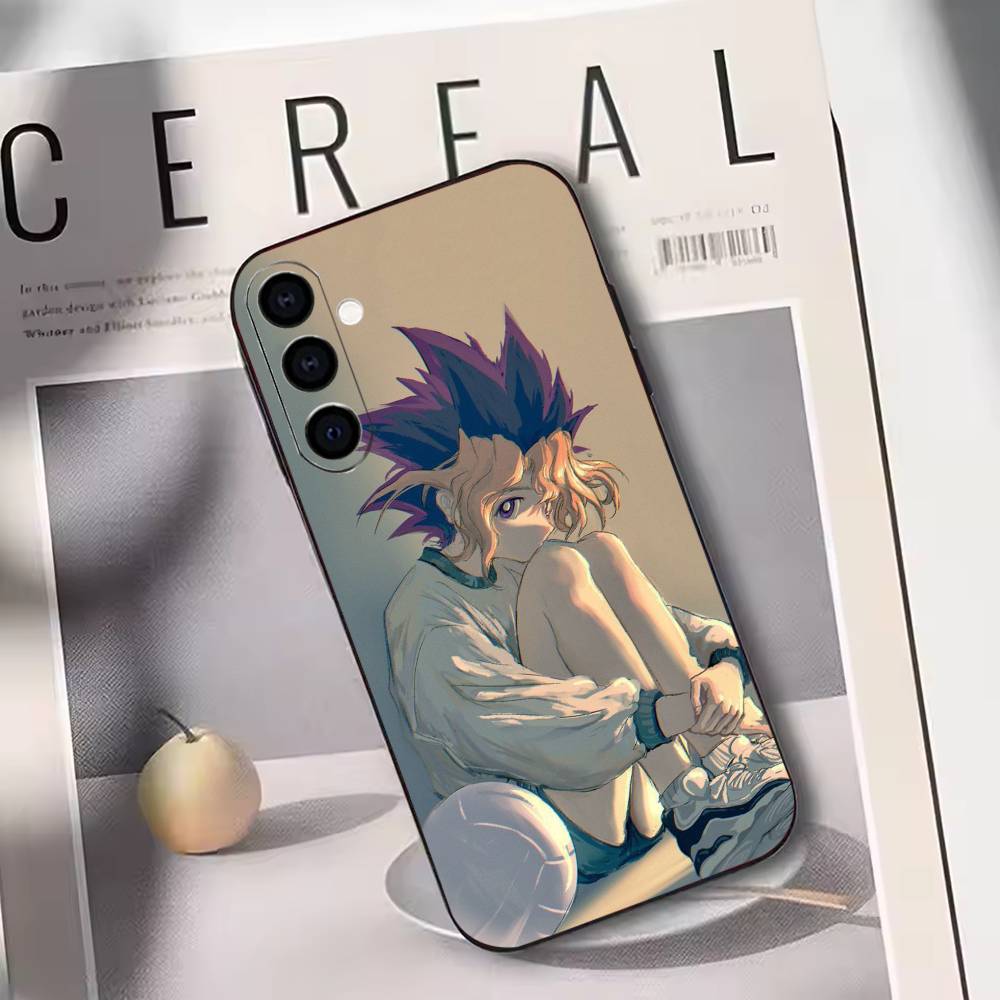 

Yu-Gi-Oh Yugi Muto Phone Case For Samsung Galaxy A73,A72,A71,A70,A53,A52,A51,Soft Silicone Black Cover Samsung a53 5g