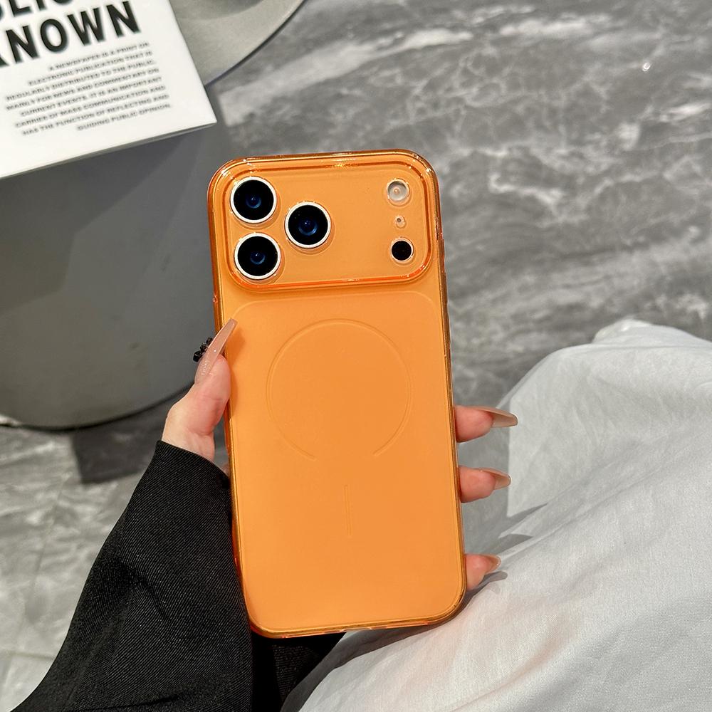 Ultra-Thin Matte Soft Phone Case for Iphone 17 Air 16 Pro Max 15 Plus 14 Pro 13 12 11 17Pro 16Pro Shockproof Large Window Back Phone Cover Accessories