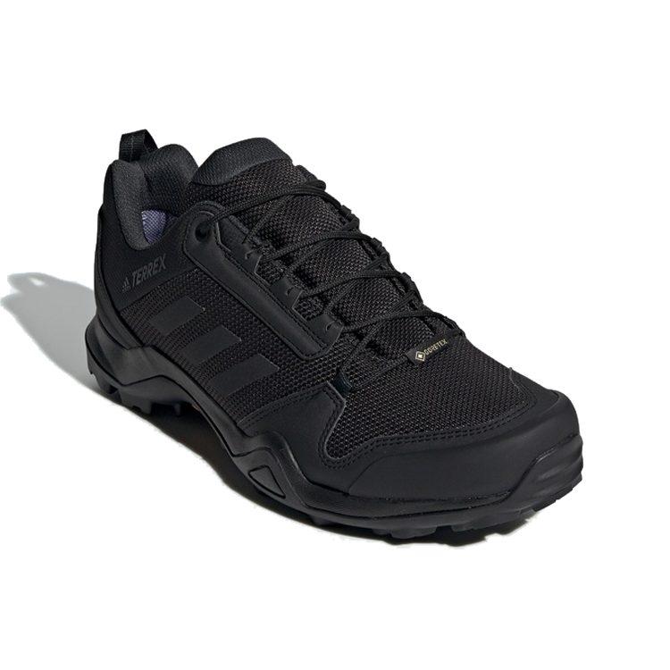 adidas Terrex AX3 Rutschfest Rutschfest Niedrig geschnitten Outdoor Schuhe Herren Schwarz BC0516