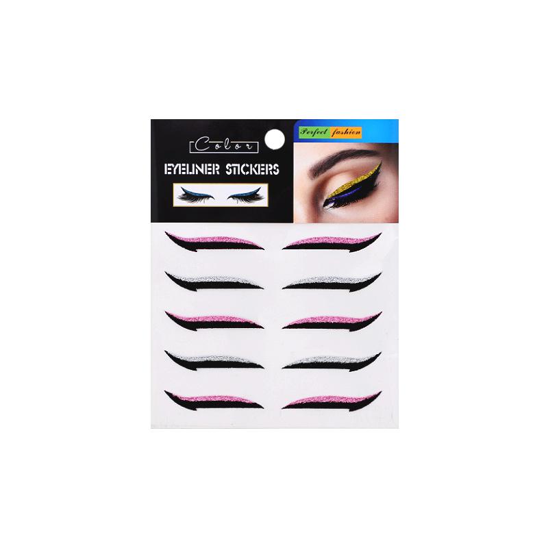 11 Bestselgende Selvklebende Katteøye- og Doble Øyelokk Eyeliner- og Øyenskyggeklistremerker