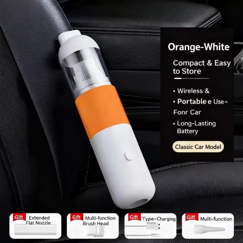 Portable Household Use Car Vacuum Cleaner Rechargeable Handheld Vacuum Cleaner Car Home Dual PurposeWireless Dust Catcher