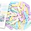 10pcs Metal Hairpins 5.8cm Candy Color Wave Hair Clip Hollow Barretttes For DIY Women Girls Fashion Hairpins Hair Accessories
