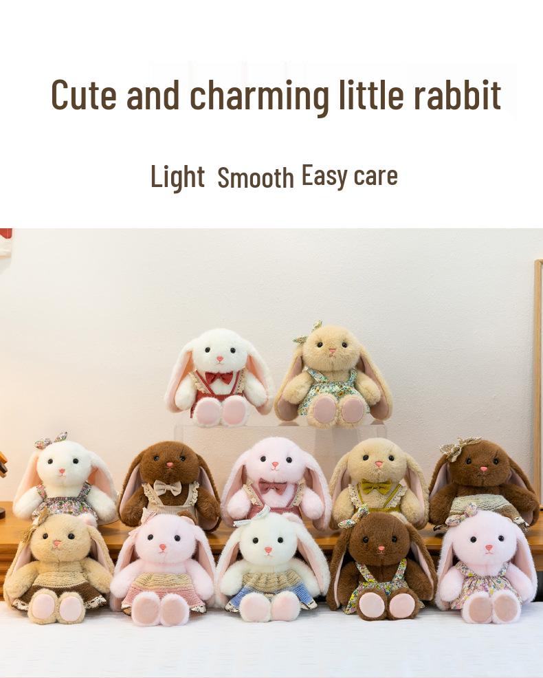Adorable Snowball Rabbit Plush Toy | Comforting Companion Doll for Children