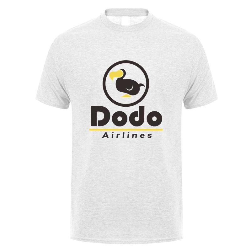 

Футболка Dodo Airlines Летняя Мужская Крутая Хлопковая С Коротким Рукавом Футболки Dodo Унисекс Подарок Топы Футболка LH-367 S