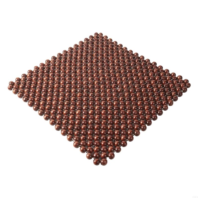 

Organic Bead Cushion Cover 16x16Inch Square Slip Proof Base Ergonomic