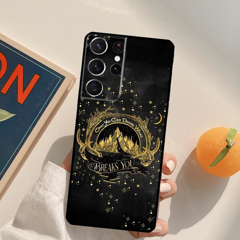 Fury Sarah J Maas A Court of Mist Phone Case For Samsung Galaxy S24 S25 S26 Ultra S20 S21 S22 S23 Plus S10 S25 FE Back Cover