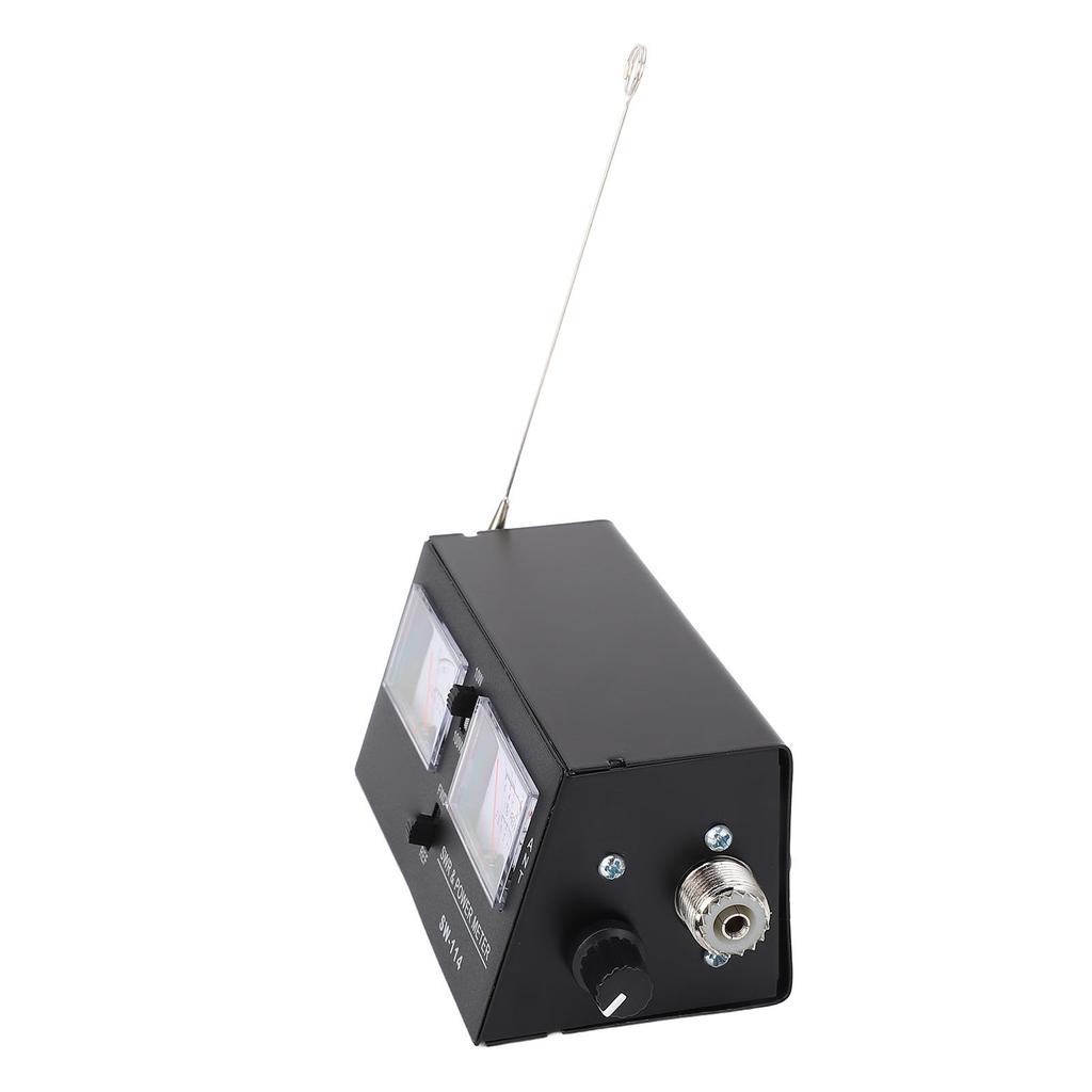 SWR and Power Meter 0‑10W 0‑100W 3 Functions SWR RF Field Strength Tester with S0239 Connector