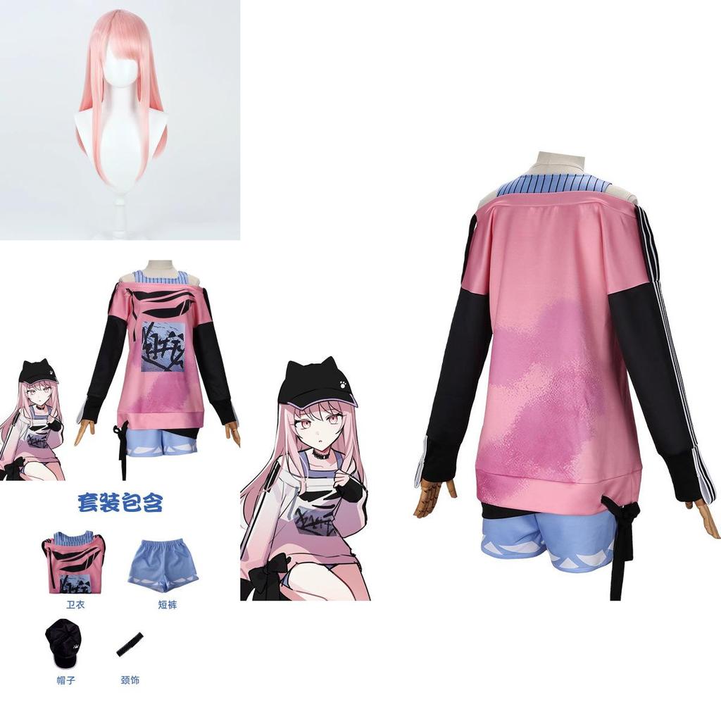 Stylish Akisato Mizuki Hoodie Set For Cosplay Anime Fans Summer 2024