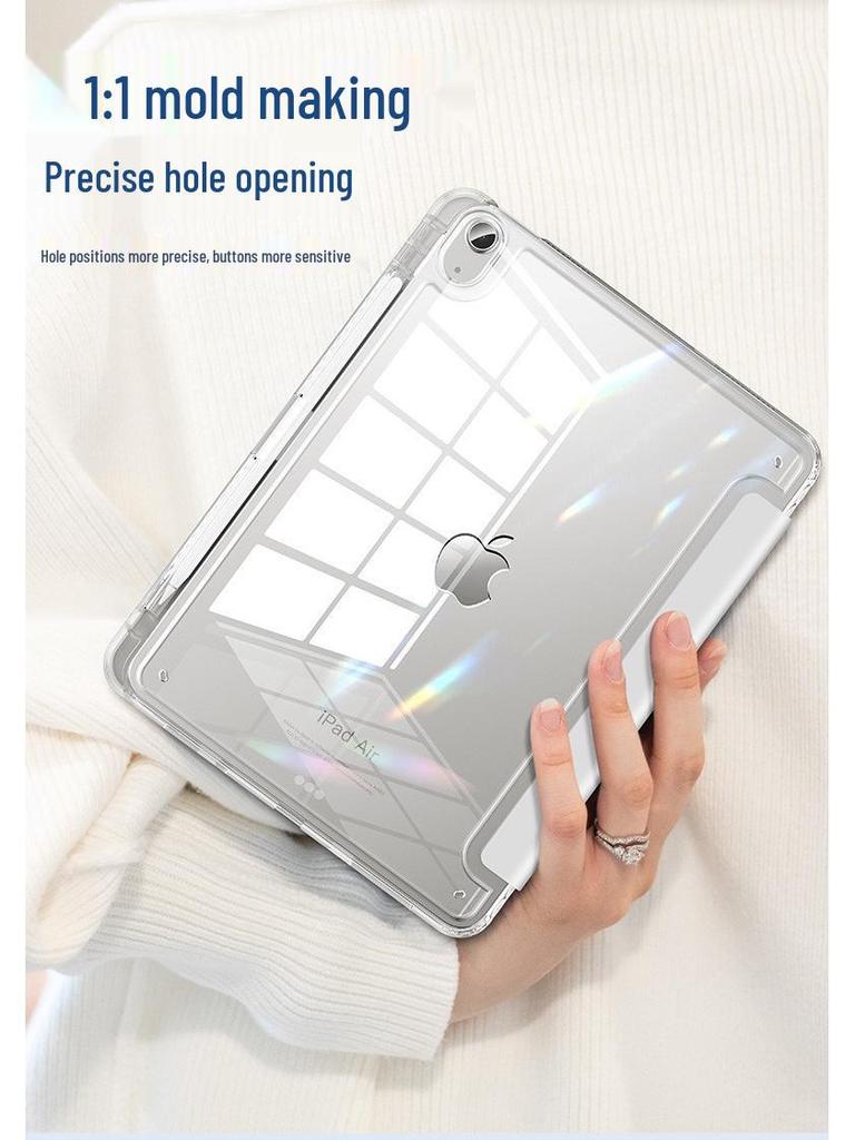 iPad 10.2/iPad 2022/Air 5 Tablet 11-inch Acrylic Anti-Bending Protective Case