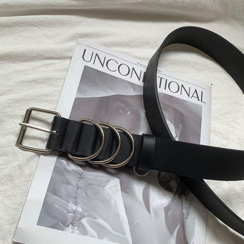 

Женский стильный пояс из ПУ, универсальный аксессуар для платьев и пальто, с элегантной цепочкой-деталью Separate Belt