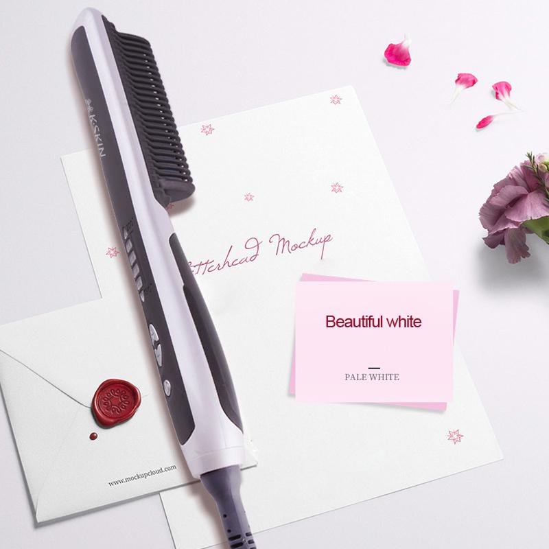 Professional Electric Hair Styling Straightening Smoothing Modeling Brush Rotating Hairbrush Hot Comb Electrical Curling Iron