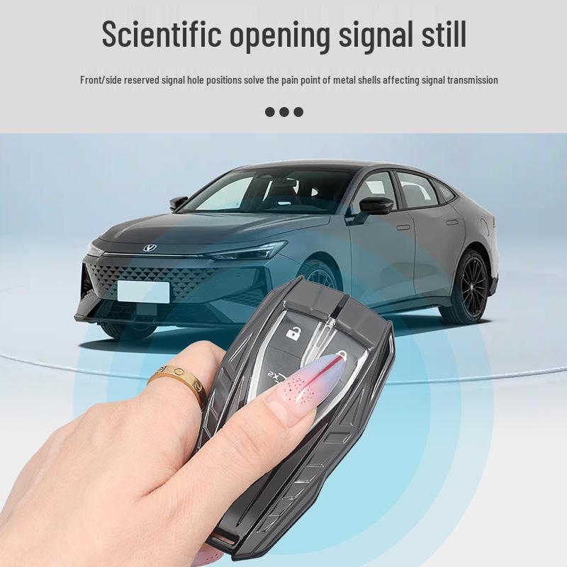 Unisex Smart Electric Car Key Case for Changan Univ Models