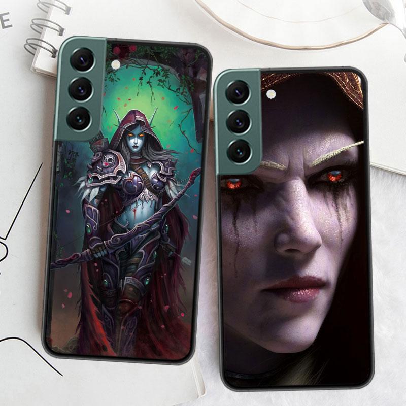 W-World Of W-Warcraft Elf Phone Case For Samsung Galaxy S22 S25 Ultra S21 S10 Plus S26 Edge S20 S23 S24 FE Cover Silicone So