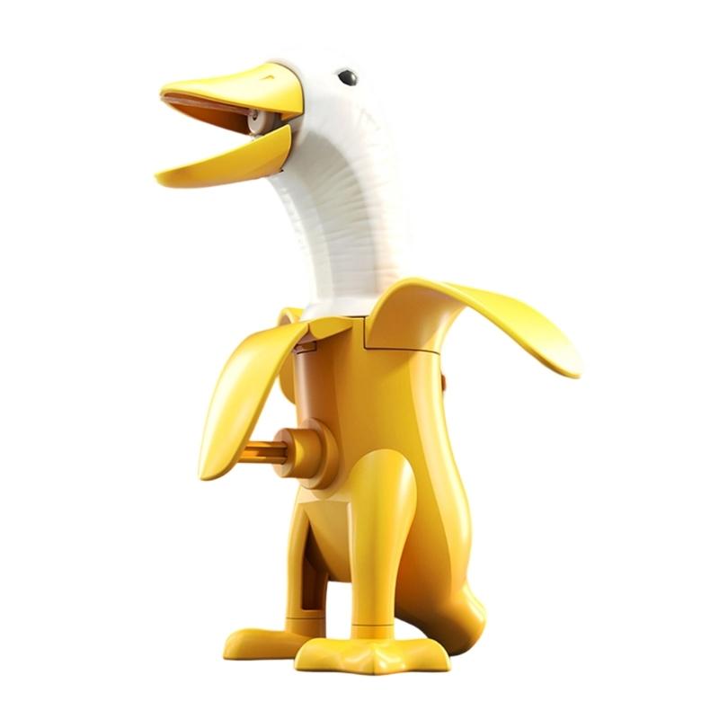 

Portable Mini Duck Banana Water Pistols Safe Splashs Toy For Outdoor Play Travel жёлтый
