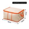 Extra-Large Dustproof & Moistureproof Duvet Storage Bag for Bedroom & Dormitory - Cotton Quilt Organizer