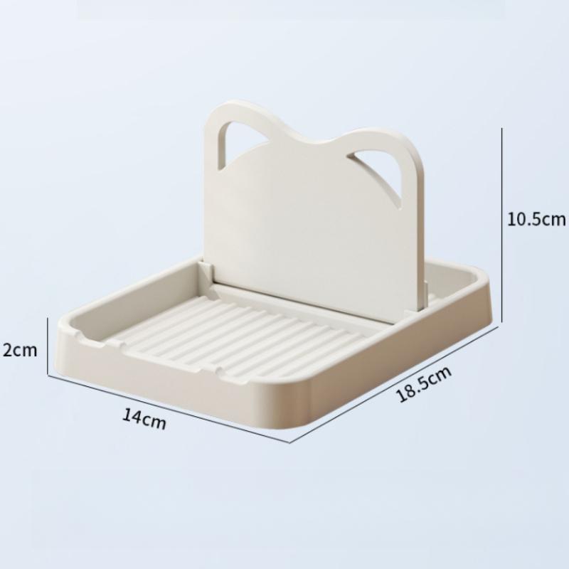 1pc Plastic Kitchen Wave Shape Pot Pan Cover Lid Shell Stand Holder Racks Ladle Spoon Storage Rack Kitchen Cooking Tools