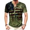 Men's Short Sleeve Graphic And Embroidered Fashion T-Shirt Spring And Summer Short Sleeve Printed