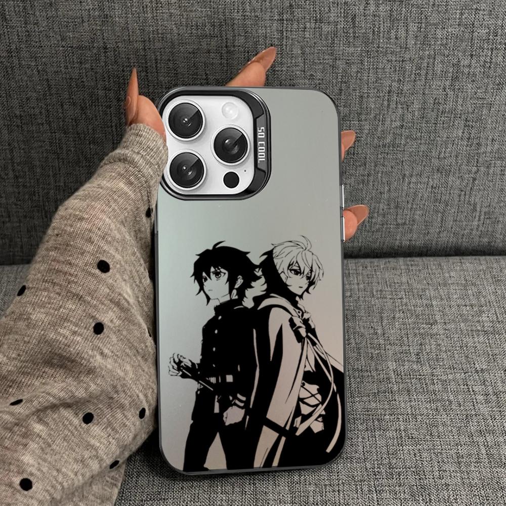 Anime Seraph of the end Yuichiro Hyakuya Phone Case For iPhone16 15 14 13 12 11 Pro Max X XR 8 7Plus Matte Shockproof Back Cover