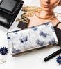 Elegant women's wallet made of natural leather with a magnetic and zipper closure - Peterson