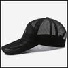 Hut Kappe Mesh Atmungsaktiv Outdoor Sport UV-Schutz Sonnenschutz Herren Damen CZA495 [White Fang] (Weiß)
