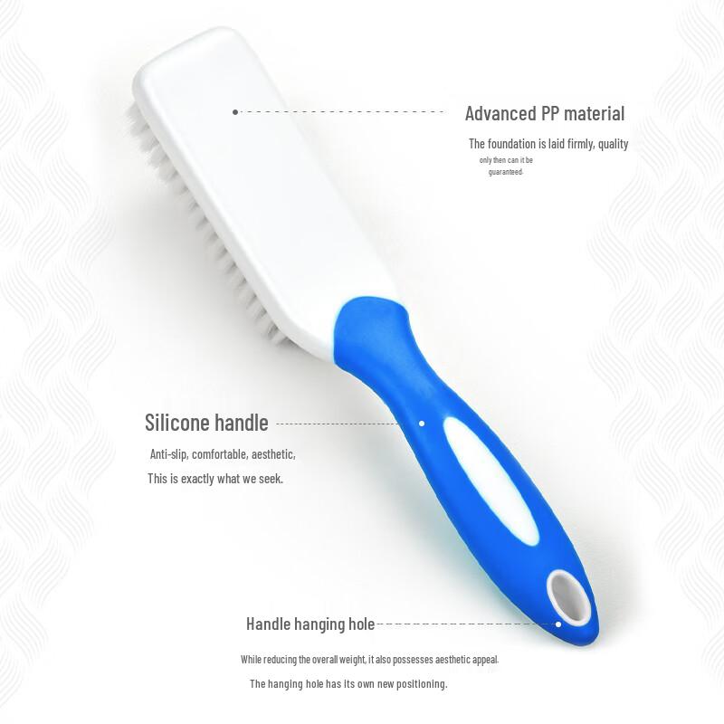 Multifunktionale Schuhputzbürste mit weichen Borsten