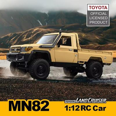 Yeni MN82 1:12 Retro Rc Araba LED Işıkları ile Tam Ölçekli Simülasyon LC79 Profesyonel 4WD Uzaktan Kumandalı Pikap RC Kamyon Model Oyuncaklar