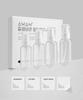 [Sonaksonak] 60ml Clear Pump Bottles for Travel & Skincare (8-Pack) (SS-6230-2)