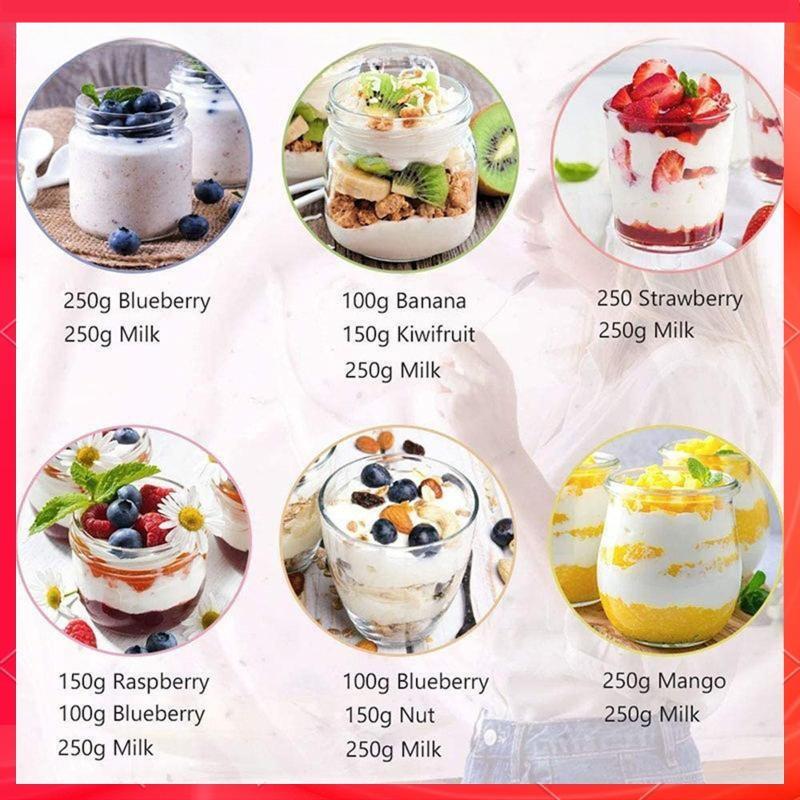 Multifunctional Automatic Yogurt Machine Household Stainless Steel Food Processing Equipment Professional Homemade Yogurt Maker