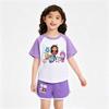 Gabby's Dollhouse Girls Sportswear Set Toddler Boy Clothes Summer Pajamas Gabby Cats Cotton Short Sleeve T Shirt+Shorts Costume