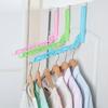 Portable Foldable Over-the-Door Drying Rack, ABS Space-Saving Hanger for Clothes Socks Towels, No Tools Needed