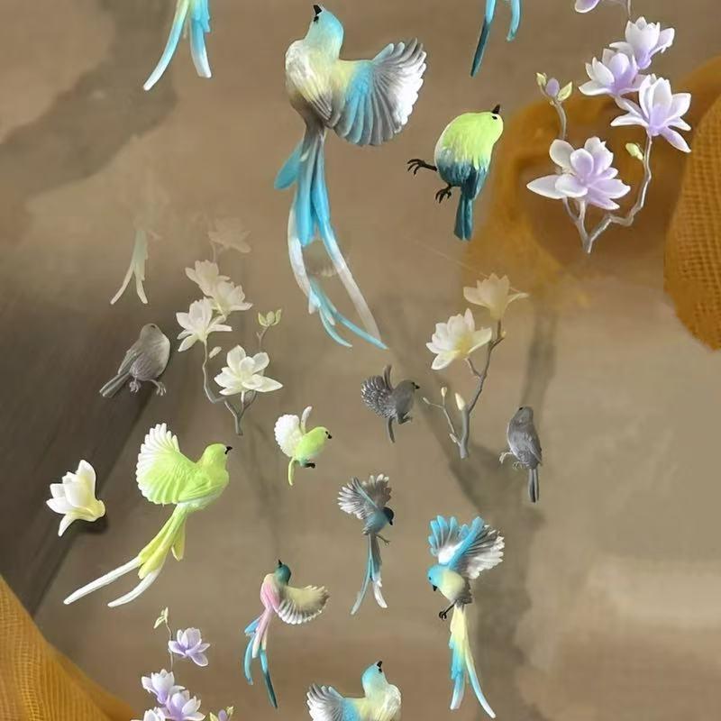 New Leaf Transparent Silicone Mold for Small Bird Nail Art – High Quality Boutique Design