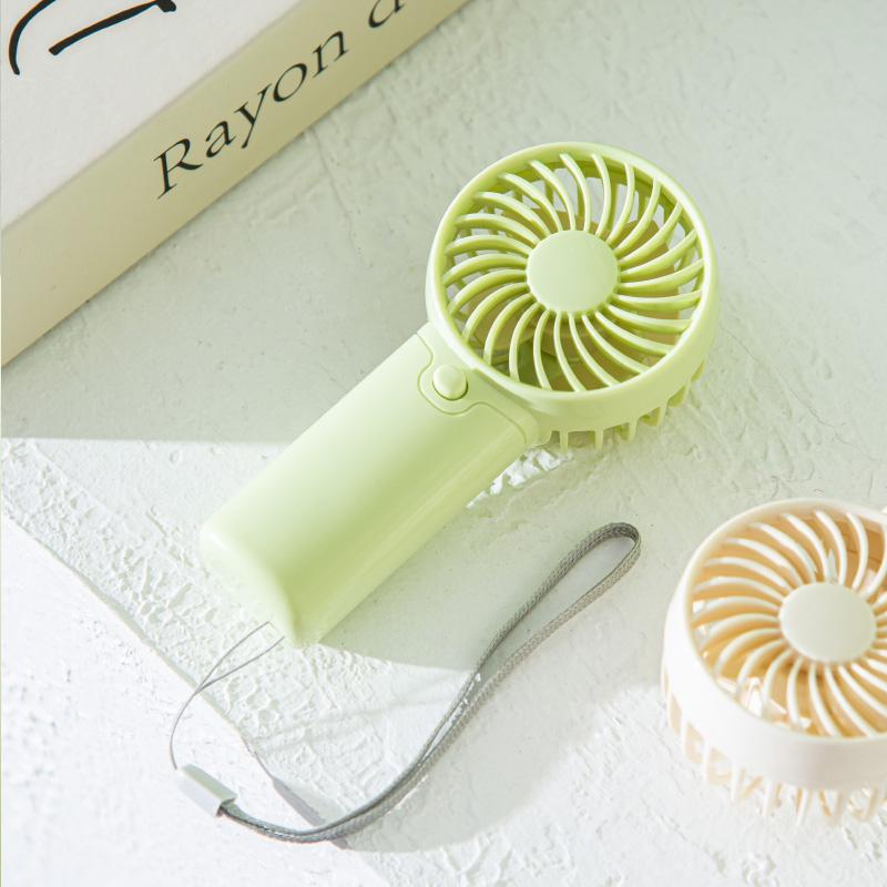 2025 Summer New Handheld Fan Cartoon Cute Mini Small Fan Student Small Fan Portable Outdoor Fan Desktop Office Travel Pocket Fan