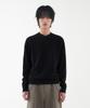 Leondi Fine Merino Wool V-Neck Knit - Black
