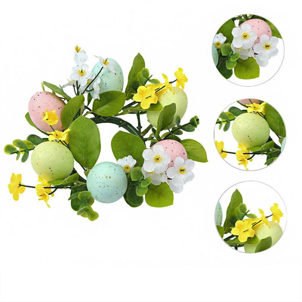 Easter Decor Easter Garland Berries Eggs Artificial Egg Hanging Garlands Vine Arch Decoration Spring Floral Garland