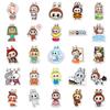 50 Sheets Labubu Cartoon Elf Stickers for Journal, Water Cup, and More